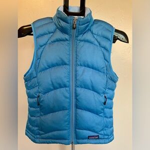 Patagonia Light Blue Quilted Vest
